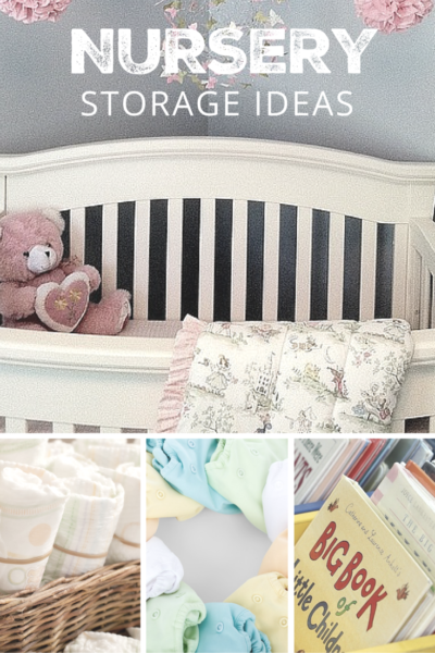 nursery room storage ideas