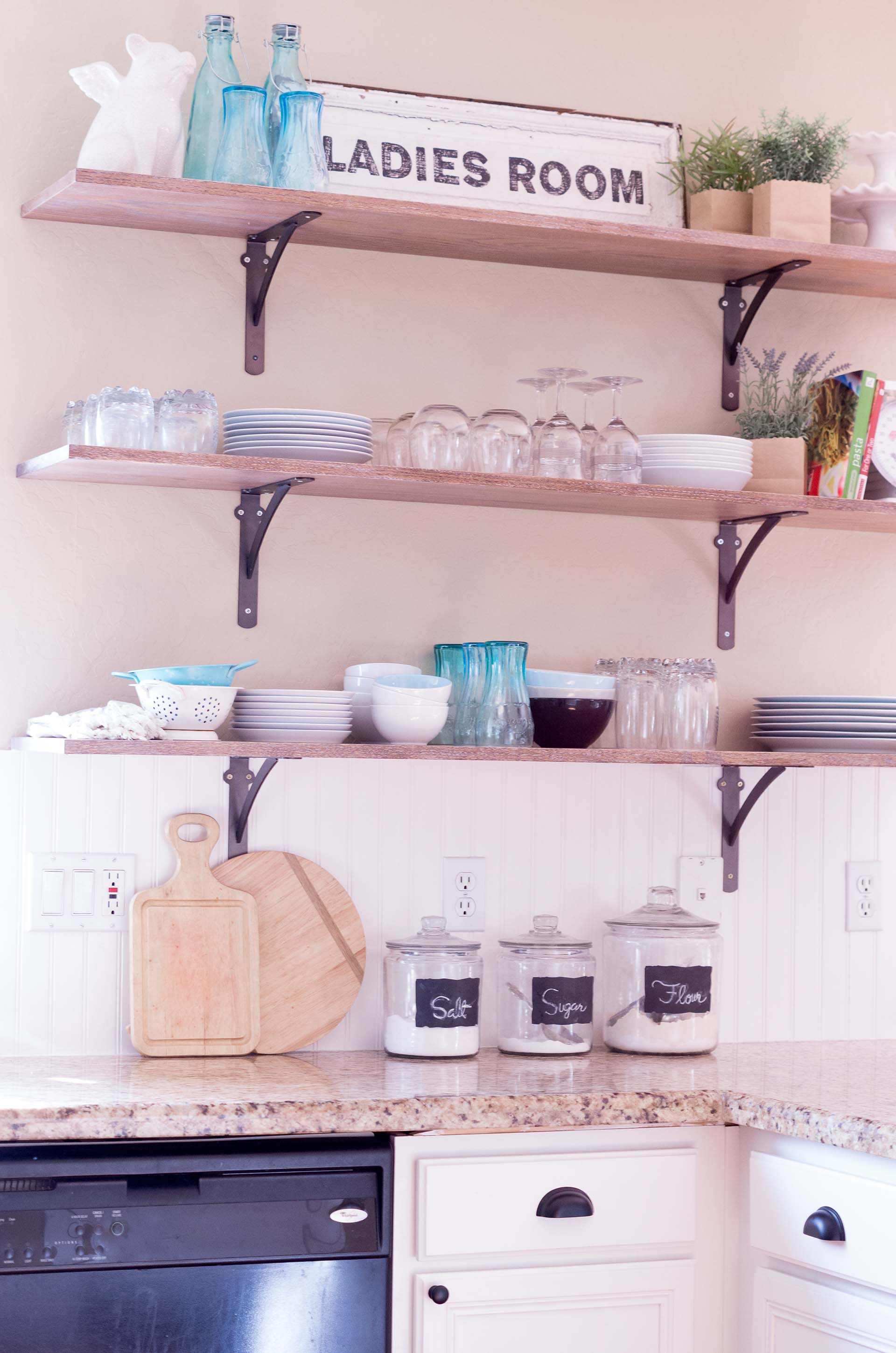 Keep Tidier And More Organized With These Fresh Kitchen Shelves
