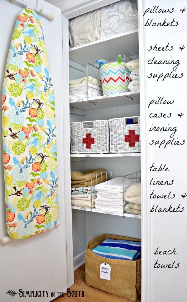 Front Entry Small Closet Organization Ideas - Clean and Scentsible