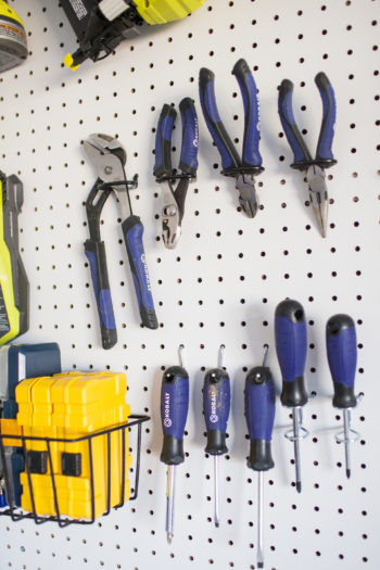 How to Make a DIY Garage Pegboard for Easy Tool Organization