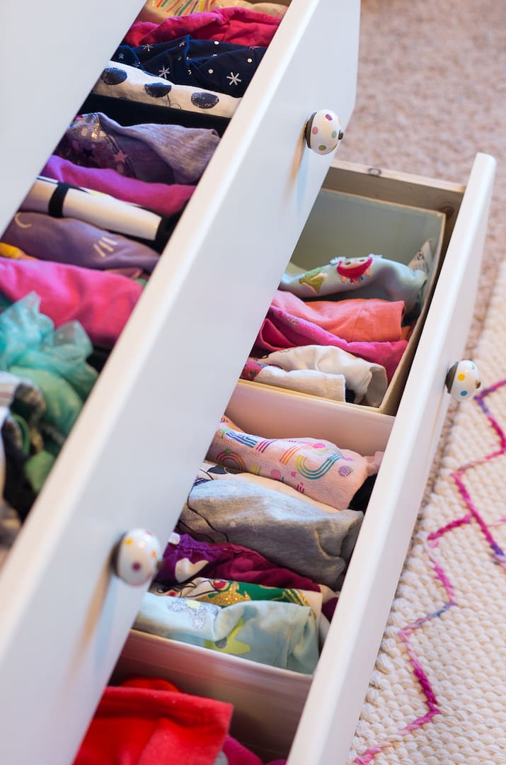 Hand Me Down Kids Clothes Storage Ideas & Organizing Tips