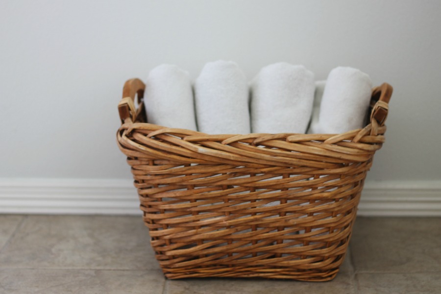 Storage Baskets for Bathroom, Bathroom Basket Storage Ideas