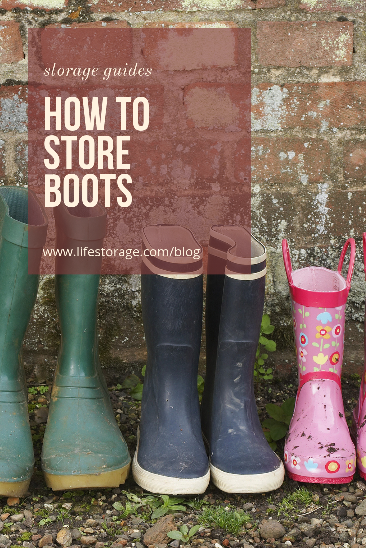 best way to store boots