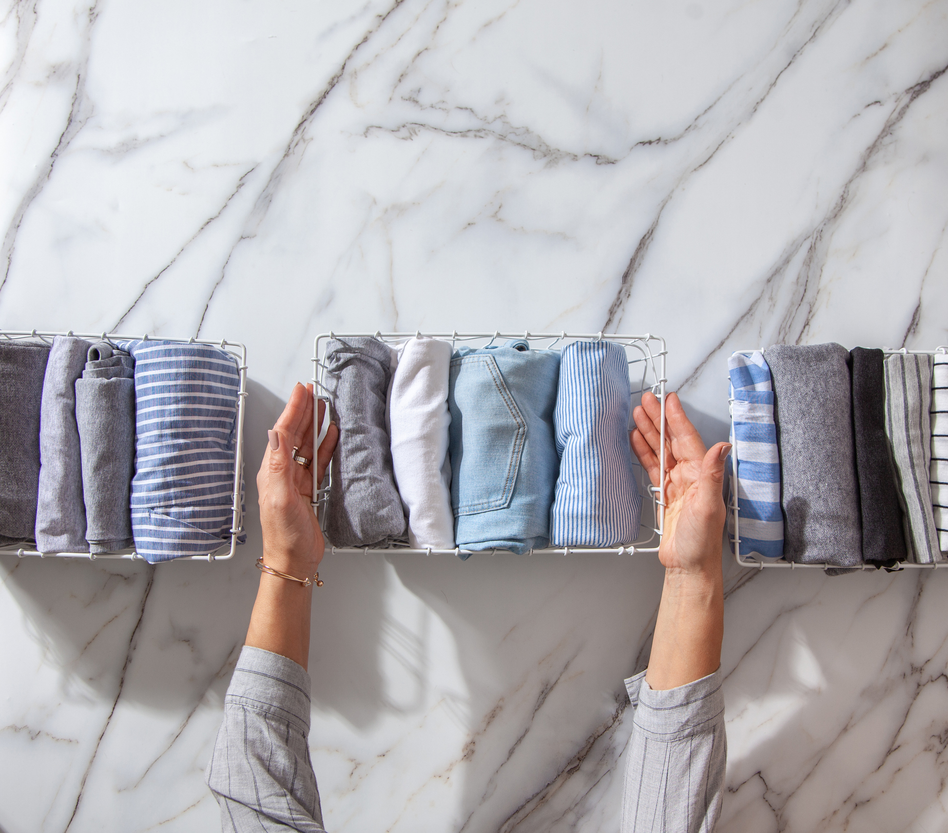 How to fold your clothes the Marie Kondo way